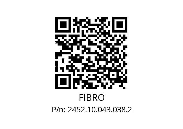   FIBRO 2452.10.043.038.2