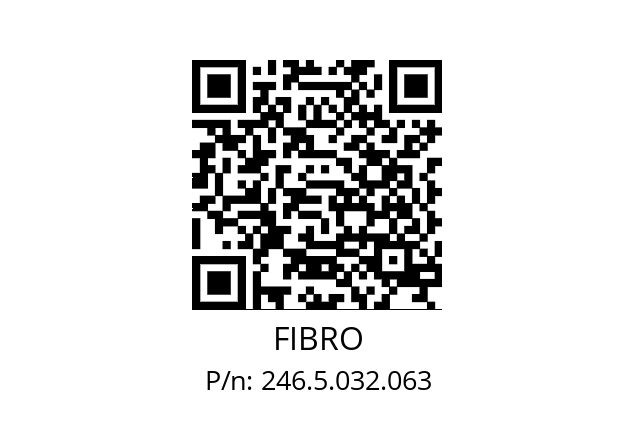   FIBRO 246.5.032.063