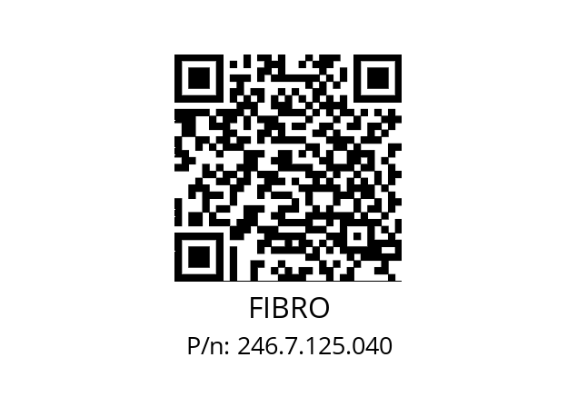   FIBRO 246.7.125.040