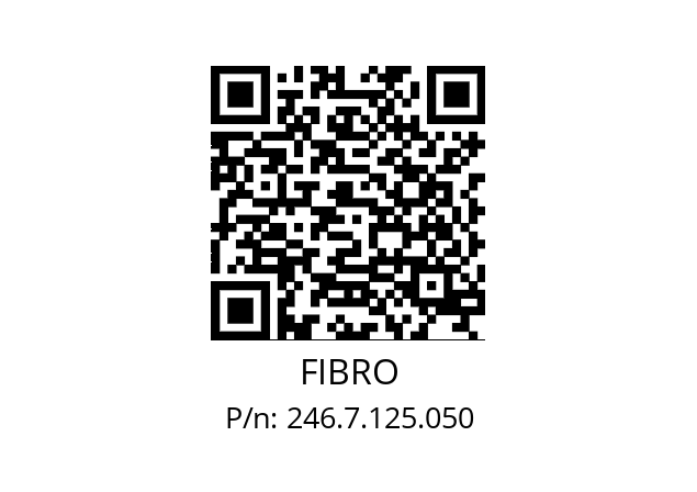   FIBRO 246.7.125.050