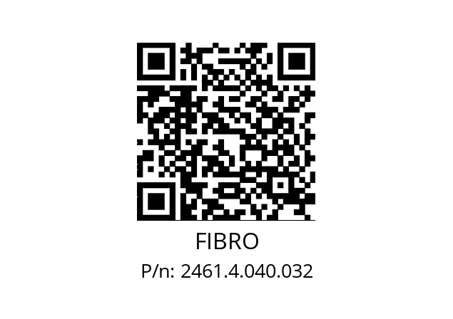   FIBRO 2461.4.040.032