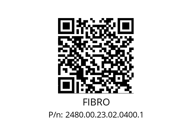   FIBRO 2480.00.23.02.0400.1