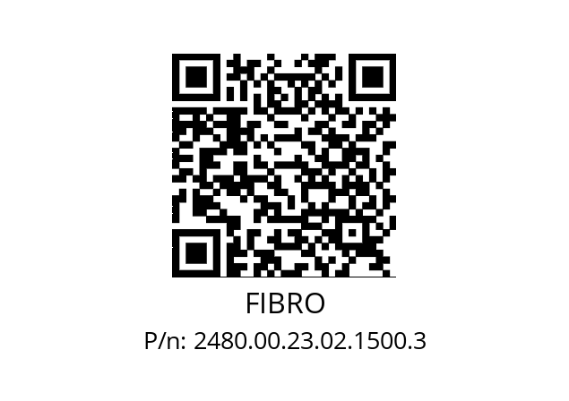   FIBRO 2480.00.23.02.1500.3