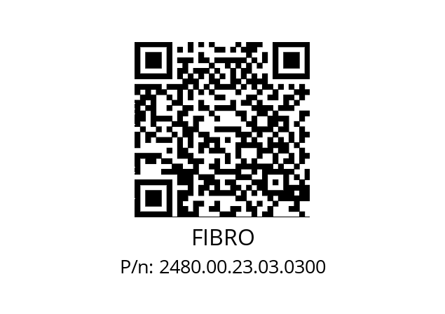   FIBRO 2480.00.23.03.0300