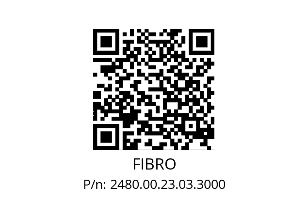   FIBRO 2480.00.23.03.3000