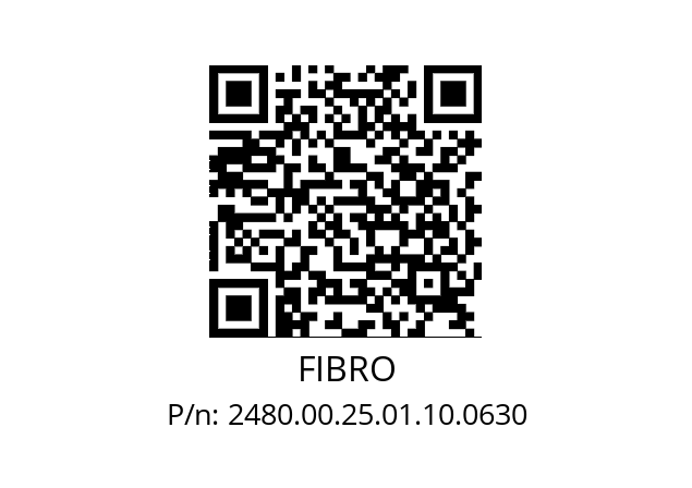   FIBRO 2480.00.25.01.10.0630