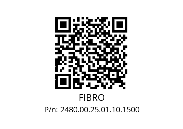   FIBRO 2480.00.25.01.10.1500