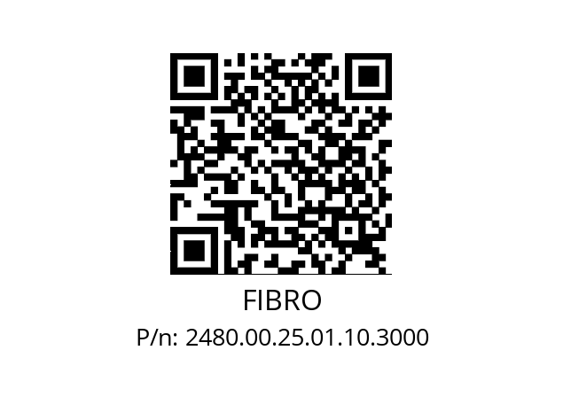   FIBRO 2480.00.25.01.10.3000