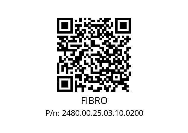   FIBRO 2480.00.25.03.10.0200