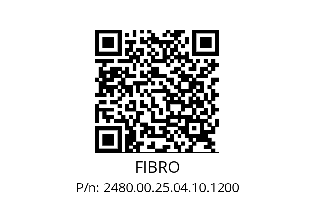   FIBRO 2480.00.25.04.10.1200