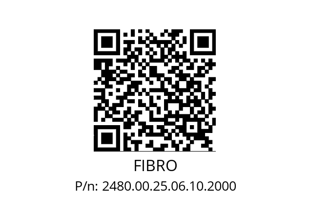   FIBRO 2480.00.25.06.10.2000