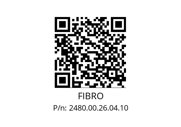   FIBRO 2480.00.26.04.10