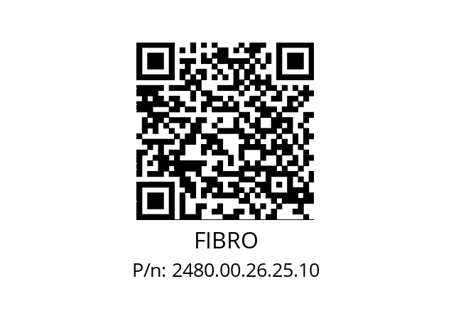   FIBRO 2480.00.26.25.10