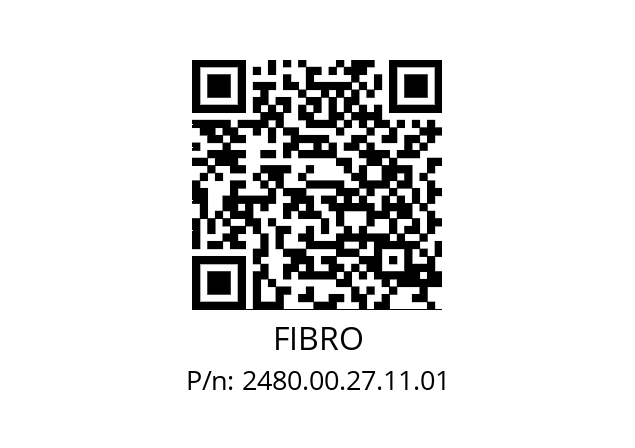   FIBRO 2480.00.27.11.01