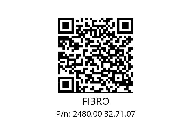   FIBRO 2480.00.32.71.07