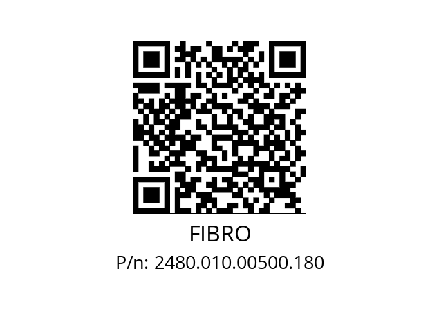   FIBRO 2480.010.00500.180