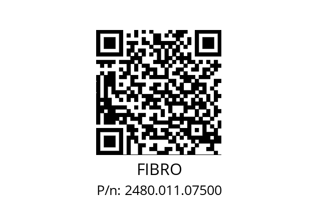   FIBRO 2480.011.07500