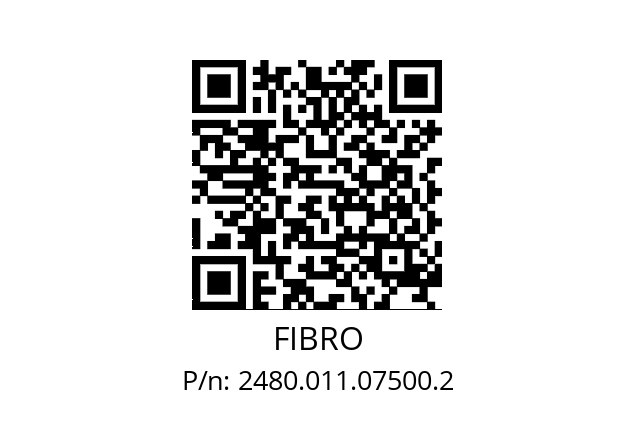   FIBRO 2480.011.07500.2