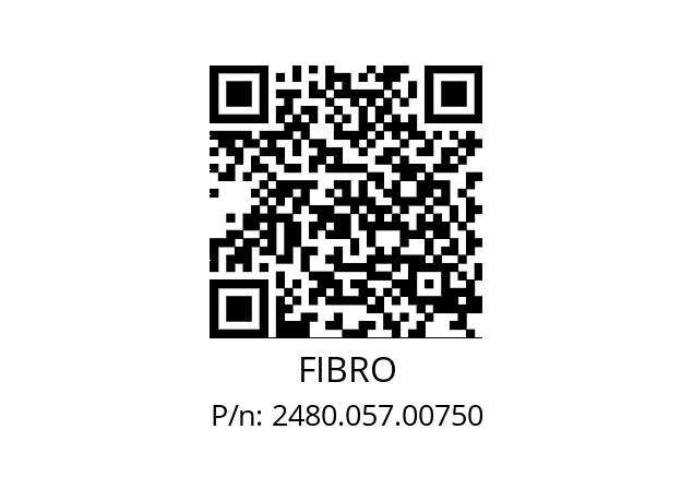   FIBRO 2480.057.00750