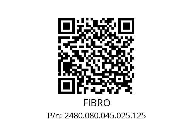   FIBRO 2480.080.045.025.125