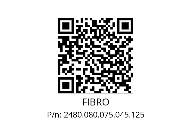   FIBRO 2480.080.075.045.125