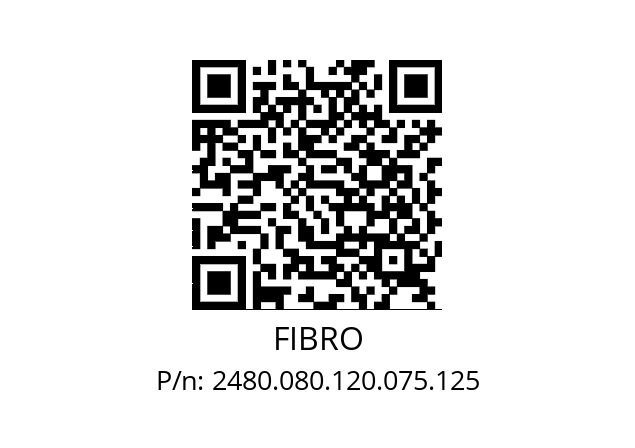   FIBRO 2480.080.120.075.125