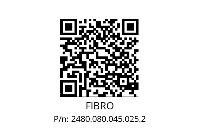   FIBRO 2480.080.045.025.2