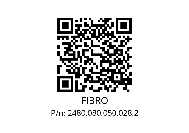   FIBRO 2480.080.050.028.2