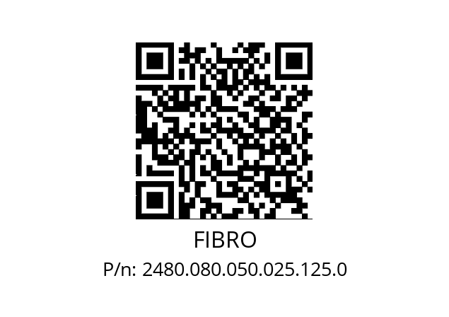   FIBRO 2480.080.050.025.125.0