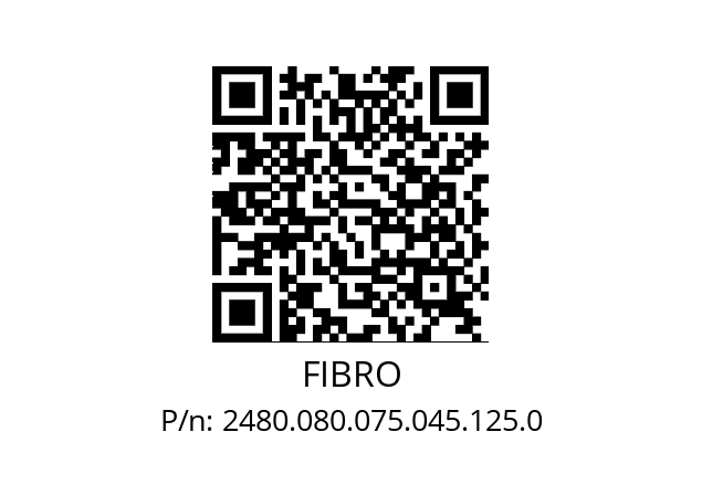   FIBRO 2480.080.075.045.125.0