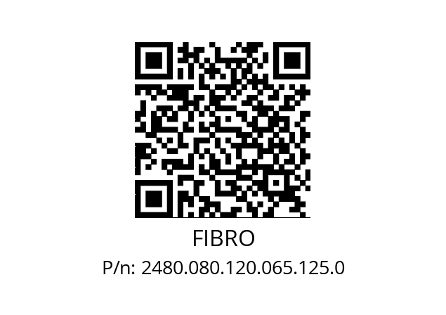   FIBRO 2480.080.120.065.125.0