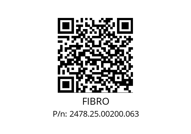   FIBRO 2478.25.00200.063