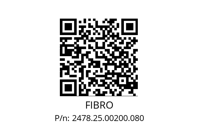   FIBRO 2478.25.00200.080