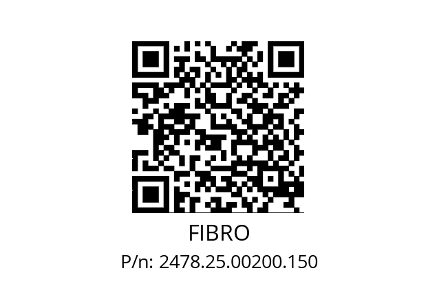   FIBRO 2478.25.00200.150