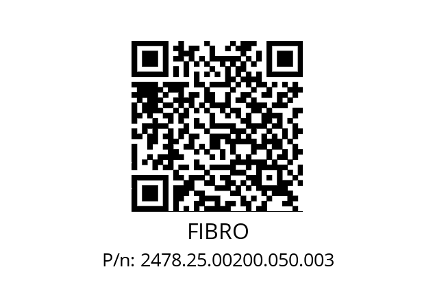   FIBRO 2478.25.00200.050.003