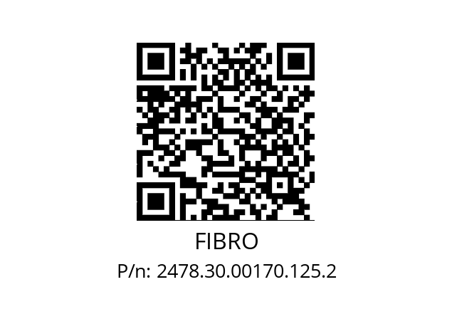   FIBRO 2478.30.00170.125.2