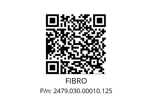   FIBRO 2479.030.00010.125