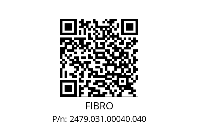   FIBRO 2479.031.00040.040