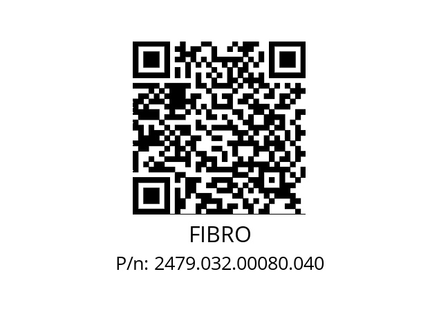   FIBRO 2479.032.00080.040