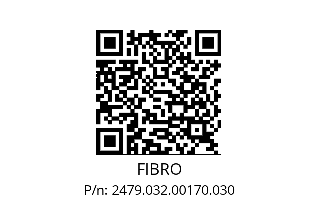   FIBRO 2479.032.00170.030