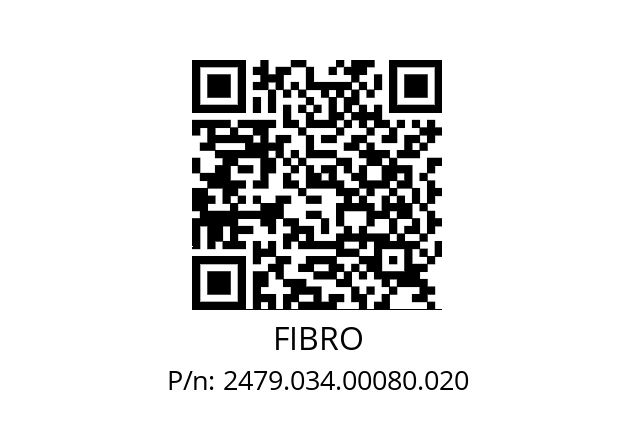   FIBRO 2479.034.00080.020