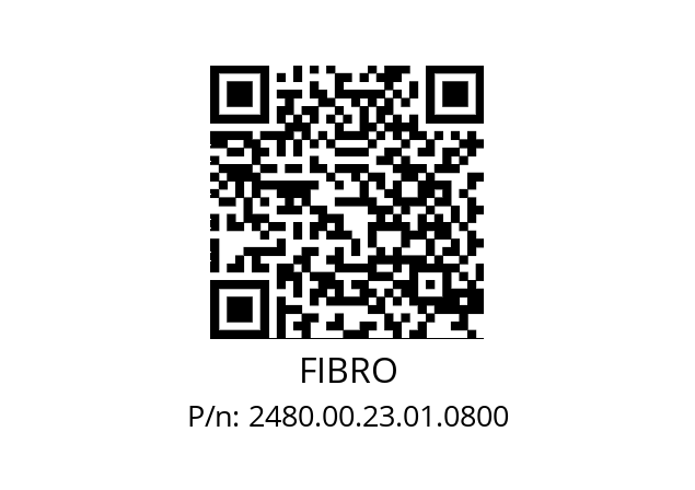   FIBRO 2480.00.23.01.0800