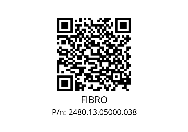   FIBRO 2480.13.05000.038