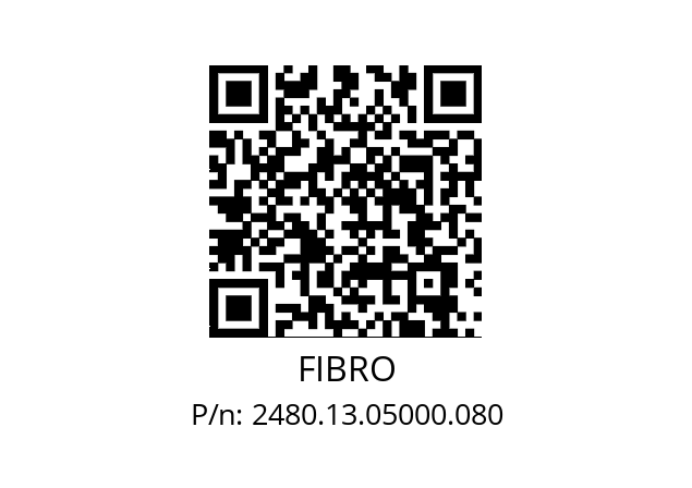   FIBRO 2480.13.05000.080