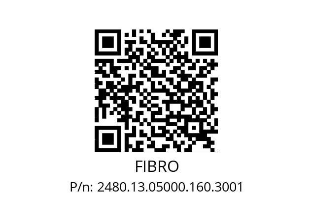   FIBRO 2480.13.05000.160.3001