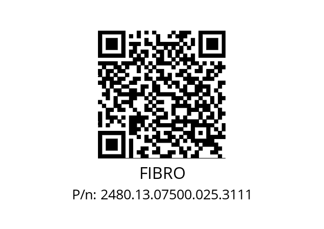   FIBRO 2480.13.07500.025.3111