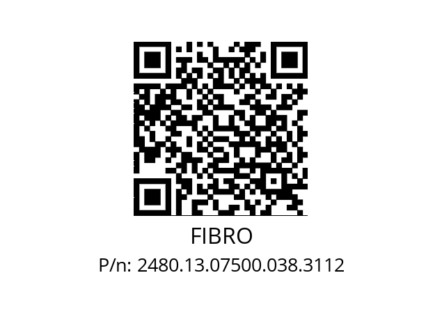   FIBRO 2480.13.07500.038.3112