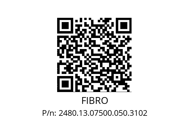   FIBRO 2480.13.07500.050.3102