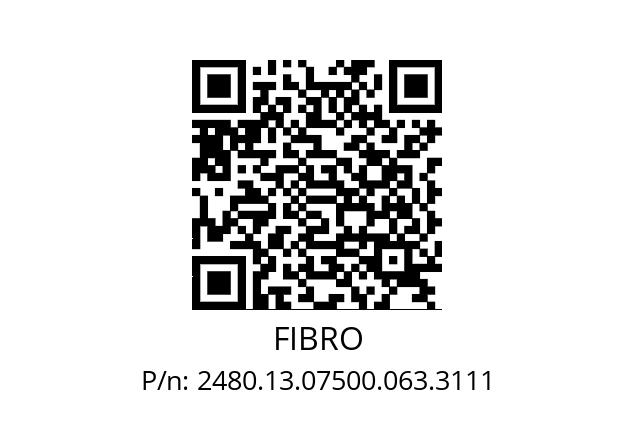   FIBRO 2480.13.07500.063.3111