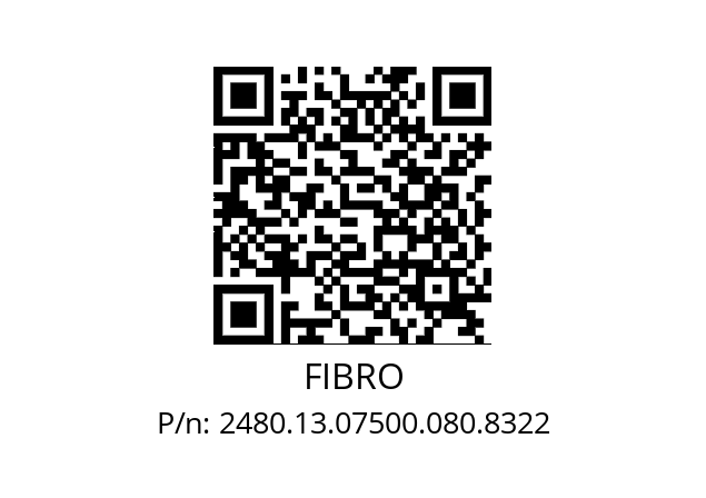   FIBRO 2480.13.07500.080.8322